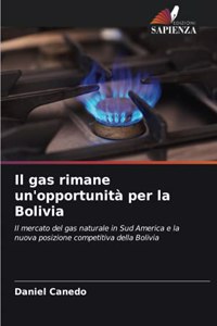 gas rimane un'opportunità per la Bolivia