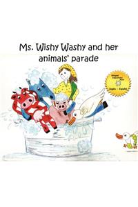 Ms. Wishy-Washy and her animals' parade