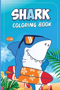 Shark Coloring Book For Kids