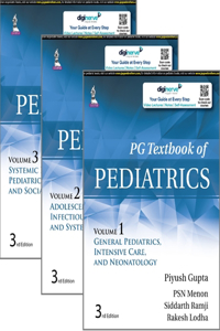PG Textbook of Pediatrics (3 Volumes)