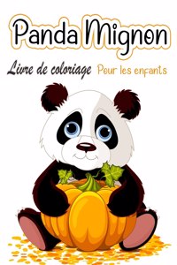 Panda mignon Livre de coloriage pour enfants