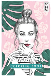 Fashion coloring book