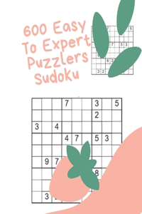 600 Easy To Expert Puzzlers Sudoku