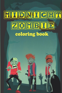 Midnight Zombie, coloring book