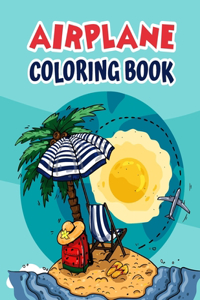 Airplane Coloring Book