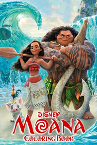 Moana Coloring Book
