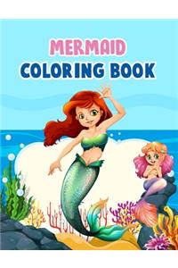 Mermaid Coloring Book