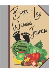 Baby Weaning Journal Checklist Tracker Log