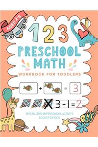 Preschool Math Workbook For Toddlers