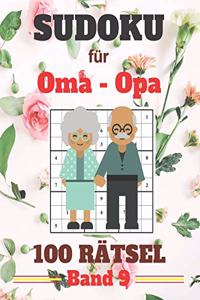 Sudoku für Oma - Opa 100 Rätsel Band 9