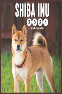 Shiba Inu 2021 Wall Calendar