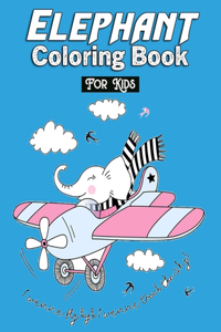 Elephant Coloring Book for Kids