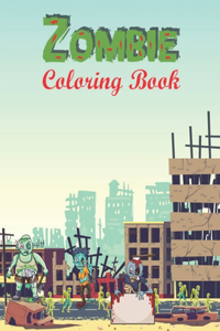 Zombie Coloring Book