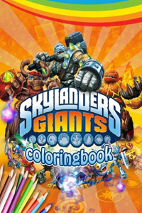 Skylanders Giants Coloring Book