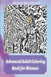 Advanced Adult Coloring Book for Woman