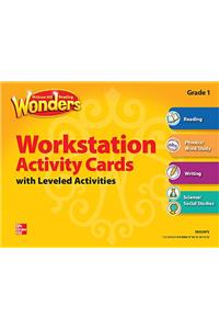 Reading Wonders, Grade 1, Workstation Activity Cards Package