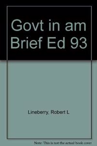 Govt in am Brief Ed 93
