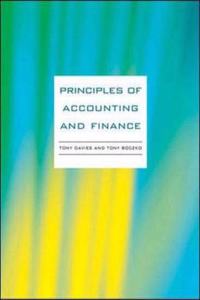 Principles of Accounting and Finance