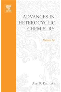 Advances in Heterocyclic Chemistry V34