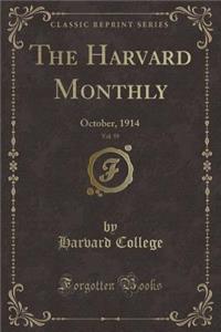 The Harvard Monthly, Vol. 59