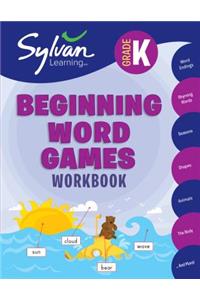 Kindergarten Beginning Word Games Workbook