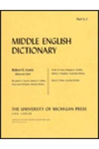 Middle English Dictionary