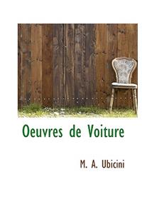 Oeuvres de Voiture