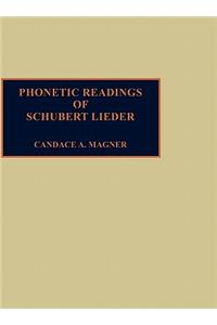 Phonetic Readings of Schubert Lieder