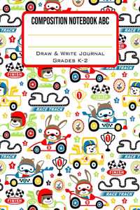 Composition Notebook ABC Draw & Write Journal Grades K-2