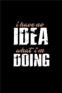I have no idea what I'm doing