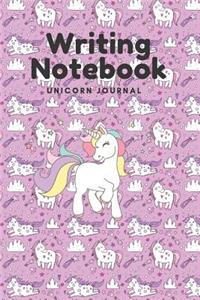 Writing notebook Unicorn Journal