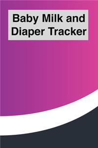 Baby Milk And Diaper Tracker