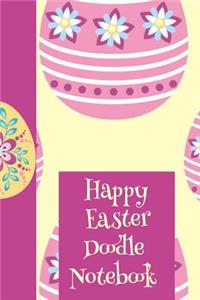 Happy Easter Doodle Notebook