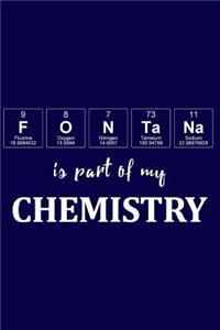 Fontana Is Part of My Chemistry