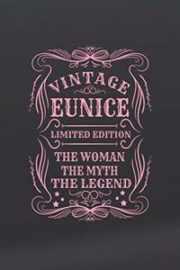 Vintage Eunice Limited Edition the Woman the Myth the Legend