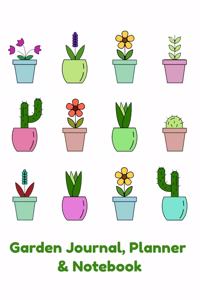 Garden Journal Planner & Notebook
