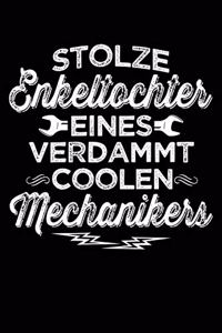 Stolze Enkeltochter Eines Verdammt Coolen Mechanikers