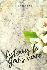 Listening to God´s voice Notebook