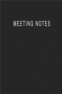 Meeting Notes