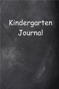 Kindergarten Journal Chalkboard Design Lined Journal Pages