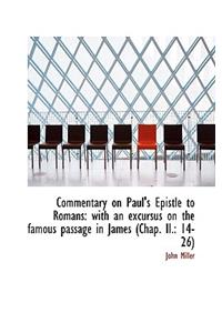 Commentary on Paul's Epistle to Romans
