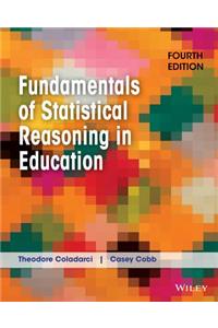 Fundamentals of Statistical Reasoning in Education