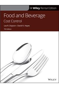 Food and Beverage Cost Control