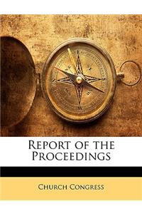 Report of the Proceedings