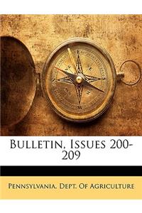 Bulletin, Issues 200-209