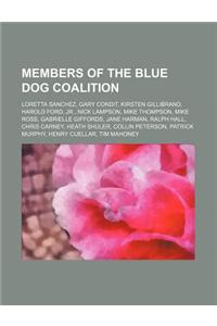 Members of the Blue Dog Coalition
