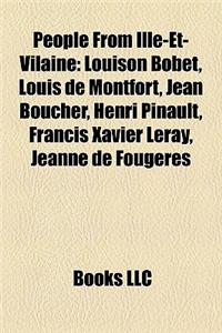 People from Ille-Et-Vilaine