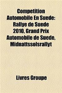 Comptition Automobile En Sude