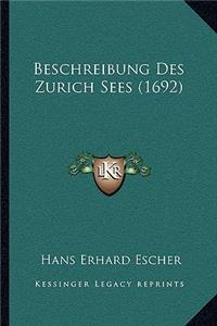 Beschreibung Des Zurich Sees (1692)