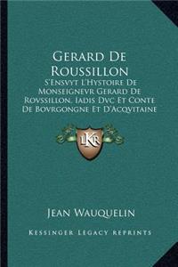 Gerard De Roussillon